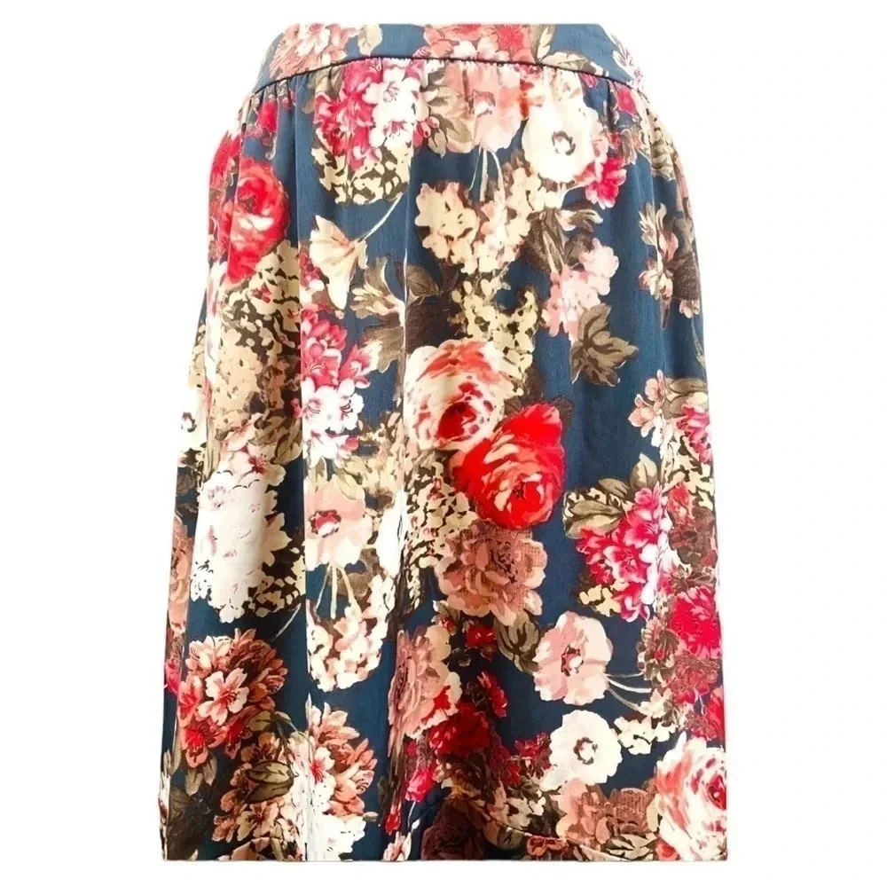 FLORAL Willow‎ & Clay skirt Size Medium